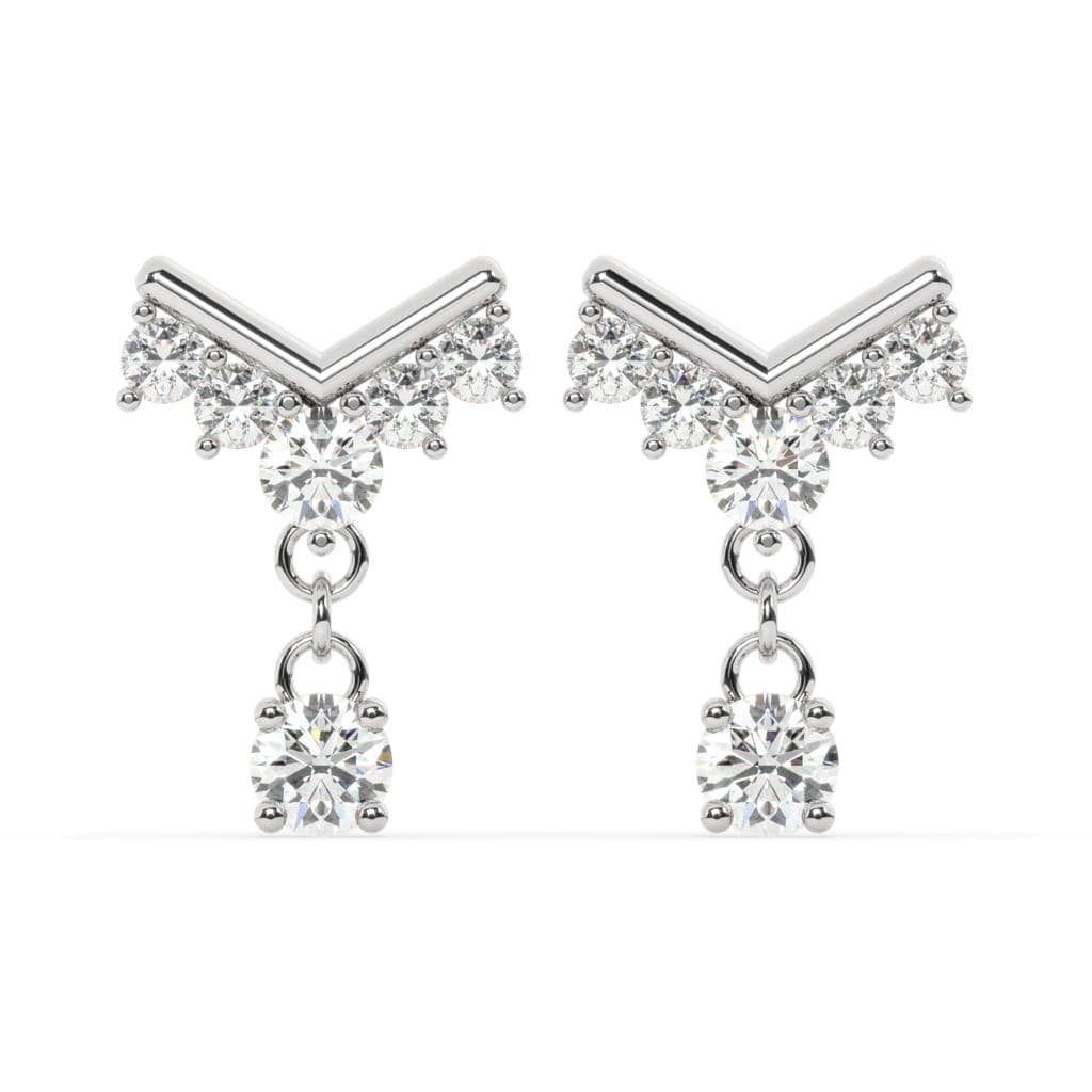 Elegant Crystal Drop Earrings